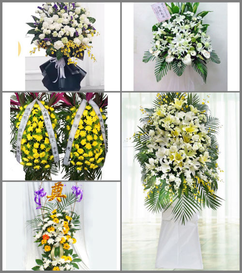 福建泉州晋江市龙湖镇新街村白事花篮预定